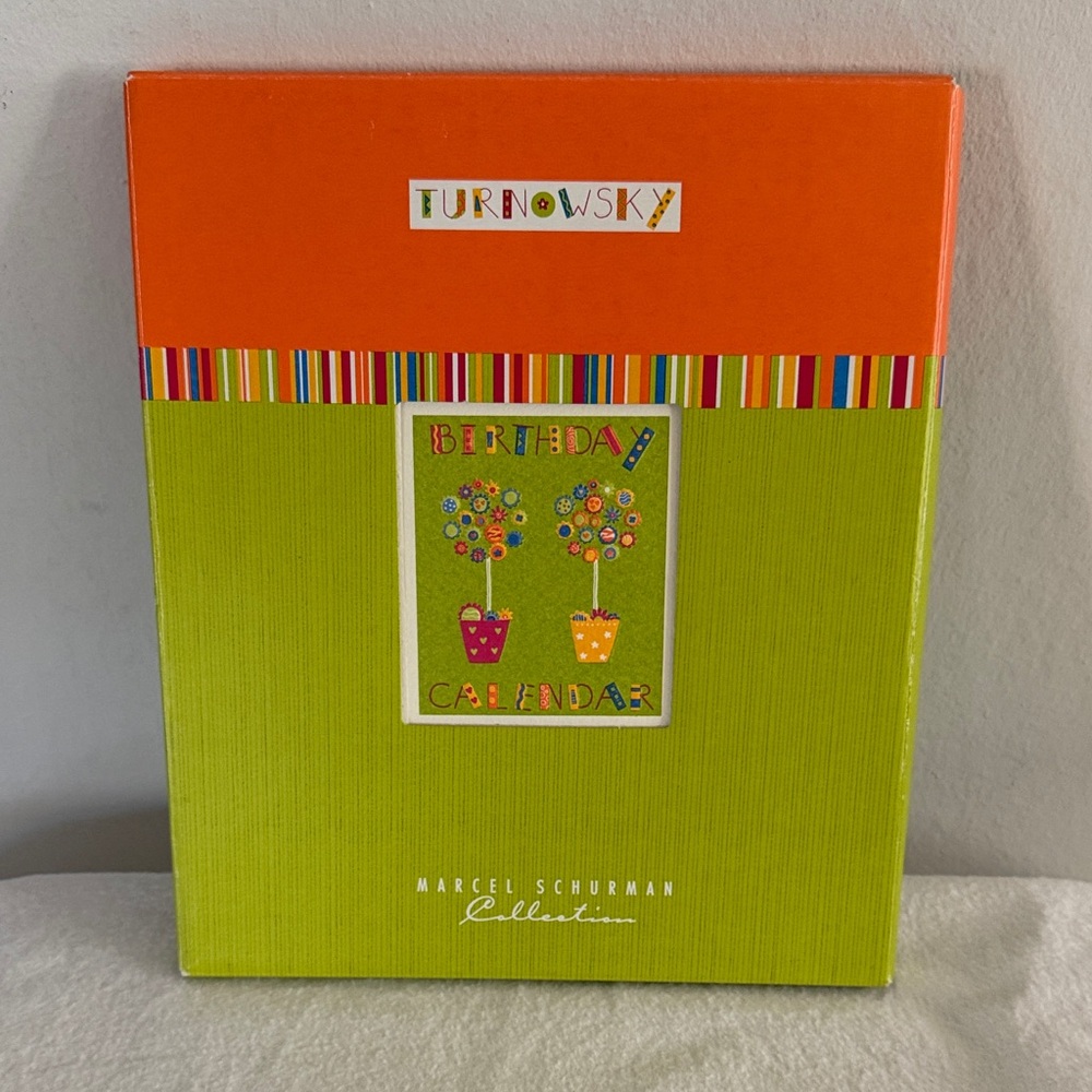 Marcel Schurman Birthday Calendar